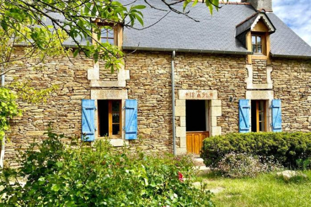 LA MAISON BLEUE,authenticité, nature, simplicité, 2-5 personnes, Moëlan sur Mer - 濱海莫厄朗